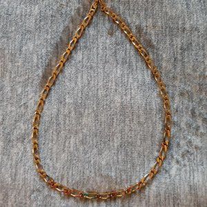 Beautiful gold tone Monet brand chain ~20"